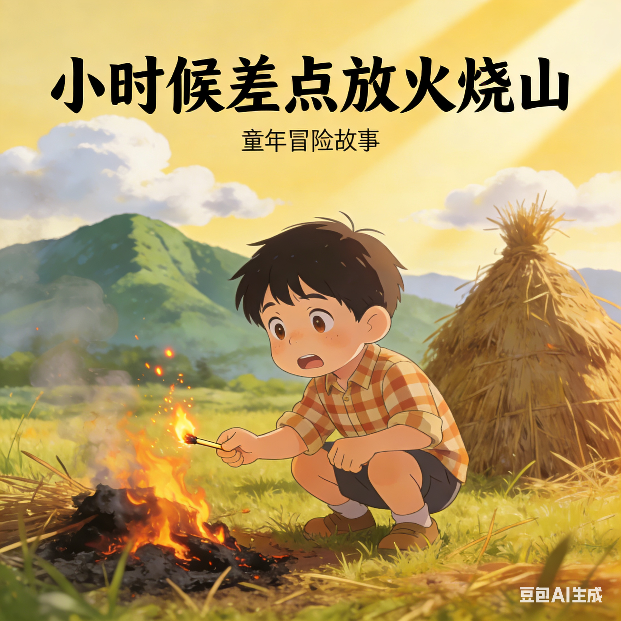 小时候差点上火烧山!-倾诉小窝