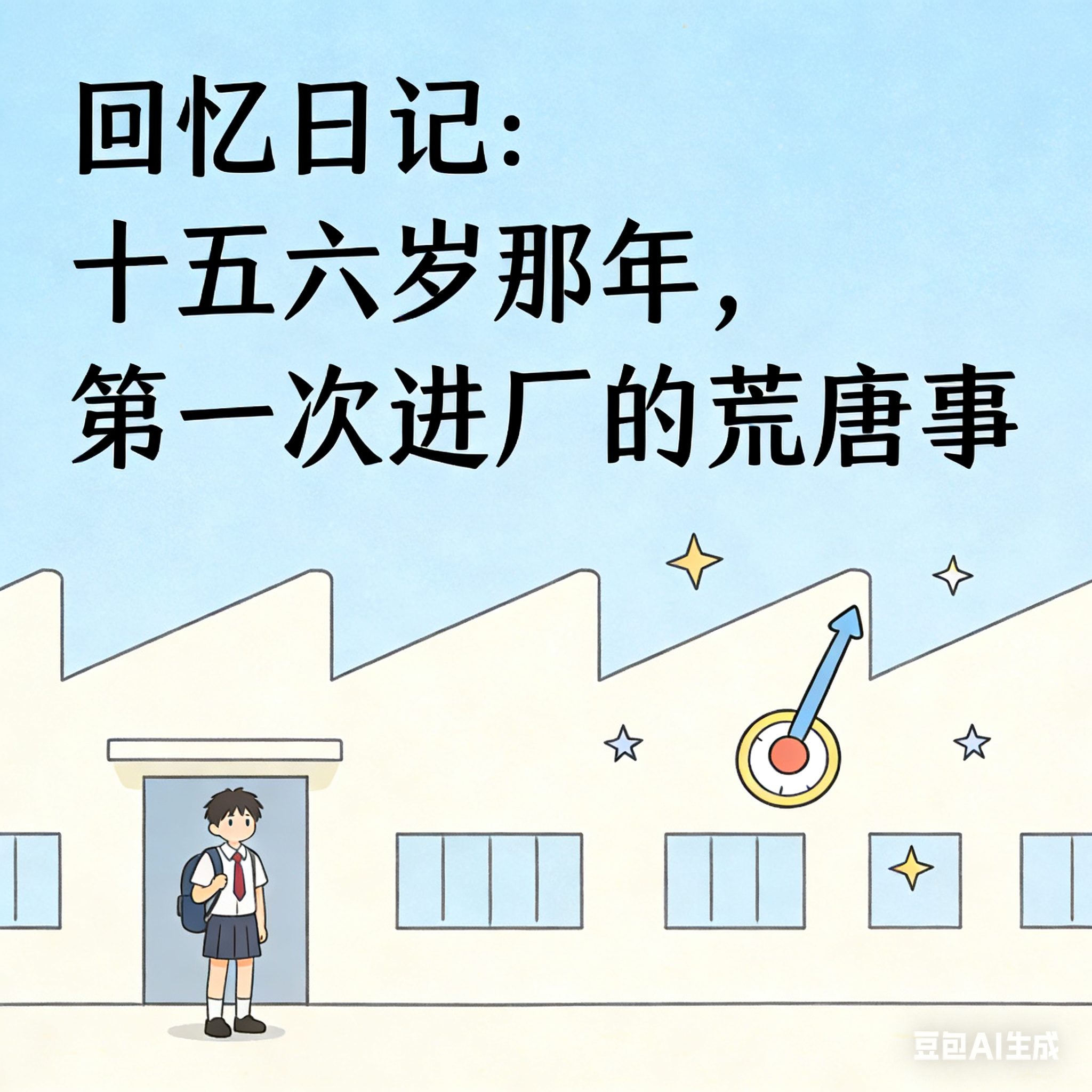 回忆日记:十五岁那年,第一次进厂-倾诉小窝